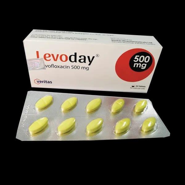 Tablet Levoday 500mg (30pcs)